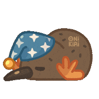 Sleep Sleeping Sticker by Moki