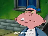 hey arnold nicksplat GIF