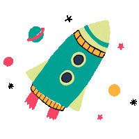 Mundo Espacio Sticker