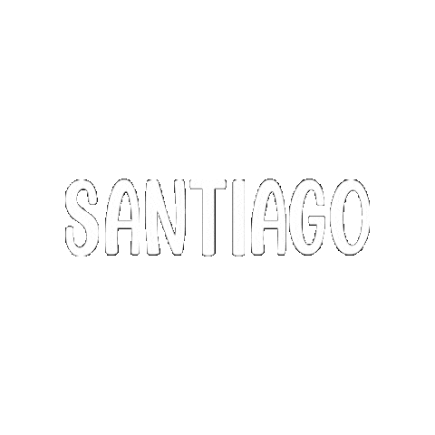 Santiago Santi Sticker by Fresa Creativa