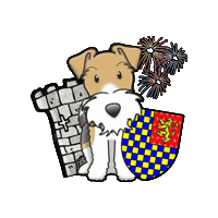 Wire Fox Terrier Sticker
