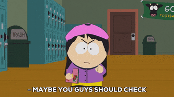 angry wendy testaburger GIF by South Park 