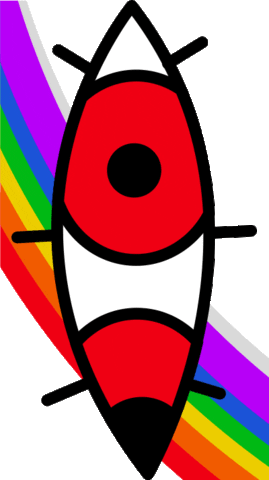 Cartoon Network Rainbow Sticker by CNLA