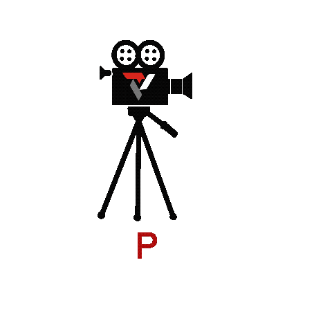 Movie Film Sticker by Vibsmedia