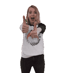 Alexz Johnson Thumbs Up Sticker by Kulturalne Media