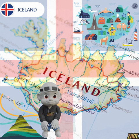 Iceland Icelandic Travel GIF by Zhot