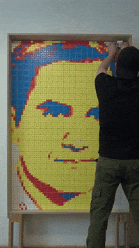 Roger Federer Art GIF