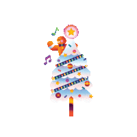 bo-noel christmas switzerland suisse lausanne Sticker