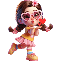 elistorycriativo heart flowers flor garota Sticker