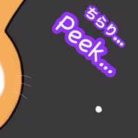 horseface19930912 peek のぞく mrbunny horseface GIF