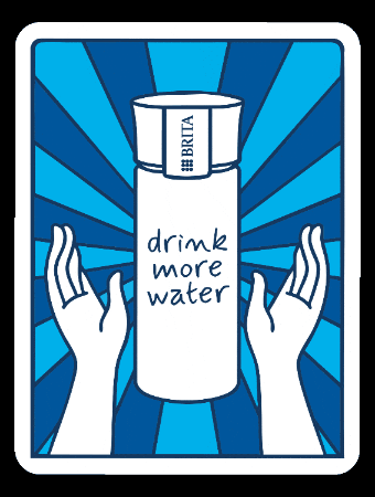 Water Stay Hydrated GIF by BRITA