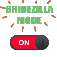 BenditaNovias bridezilla bridezilla mode Sticker