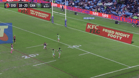 Try Nrl GIF by Canberra Raiders
