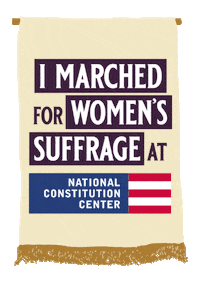 Susan B Anthony Woman Sticker by National Constitution Center