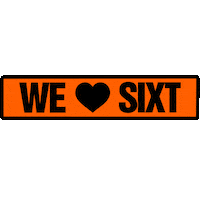 Heart Car Sticker by Sixt