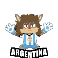 Vamos Argentina World Cup Sticker
