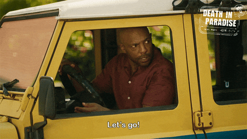 Time To Go GIF by Death In Paradise