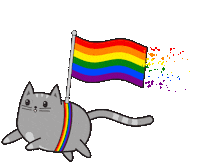 Proud Fat Cat Sticker by Meowingtons