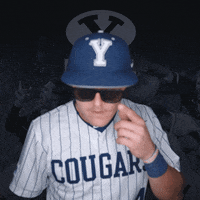 Sport Baseball GIF by BYU Cougars