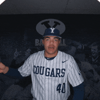 Sport Baseball GIF by BYU Cougars