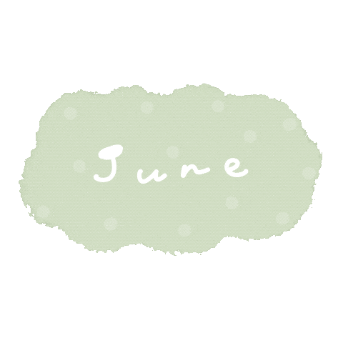 June Sticker by fuwakuma.yuco