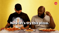 Try this pizza