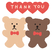 Thanks Love Sticker by THOMAS LEE