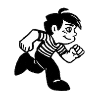 Run Running Sticker