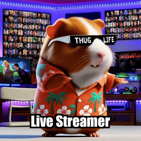 Streaming Guinea Pig GIF by Guinea Gambino