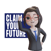 universitas_ibbi ibbi universitas ibbi claim your future Sticker