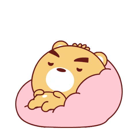 Tired Sleep Sticker by bluesbear