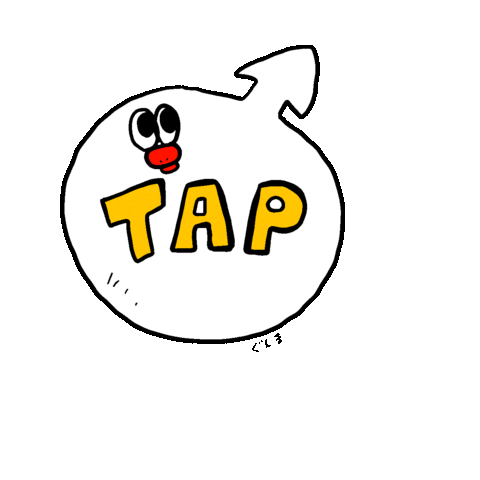 Tap Click Sticker by Gunmaunofficial
