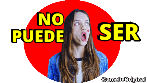 No Puede Ser Omg Sticker by amelie