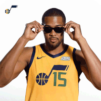 oh hello sunglasses GIF by Utah Jazz