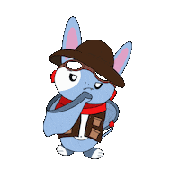 SAVH_VICs thinking adventure hmm indiana jones Sticker