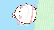 trip love GIF by Molang.Official
