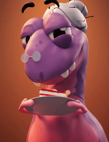 There You Go Cake GIF by Claynosaurz