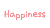 Happiness 하트 Sticker