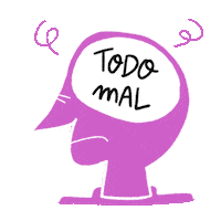 head mal Sticker by Omar Janaan