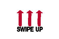 Swipe Up Right Here Sticker by Ball State University