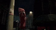 Scared Scream GIF by Sausage Party 