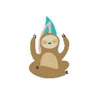 experiencekissimmee sloth baby sloth kissimmee experiencekissimmee Sticker