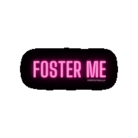 HDBnQ foster rescue cat foster dog fostering Sticker