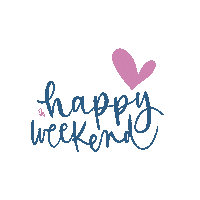Happy Weekend Sticker