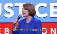 Amy Klobuchar Speech GIF by Election 2020