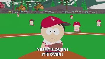 pitcher batter GIF by South Park 