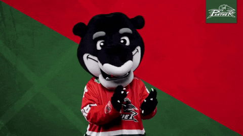 Hockey Mascot GIF by Augsburger Panther Eishockey GmbH