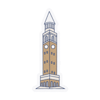 Tar Heels Carolina Sticker by UNC Campus Recreation