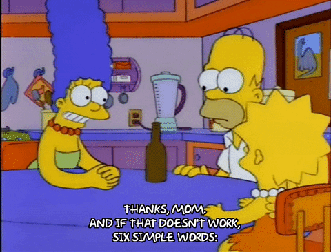 Happy Season 4 GIF by The Simpsons