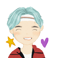 cel_va bts v army bangtan Sticker